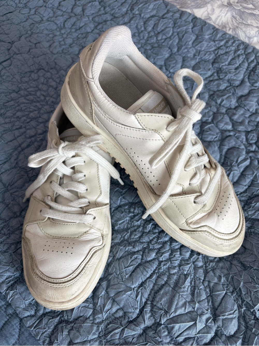 Axel Arigato White Leather Sneakers